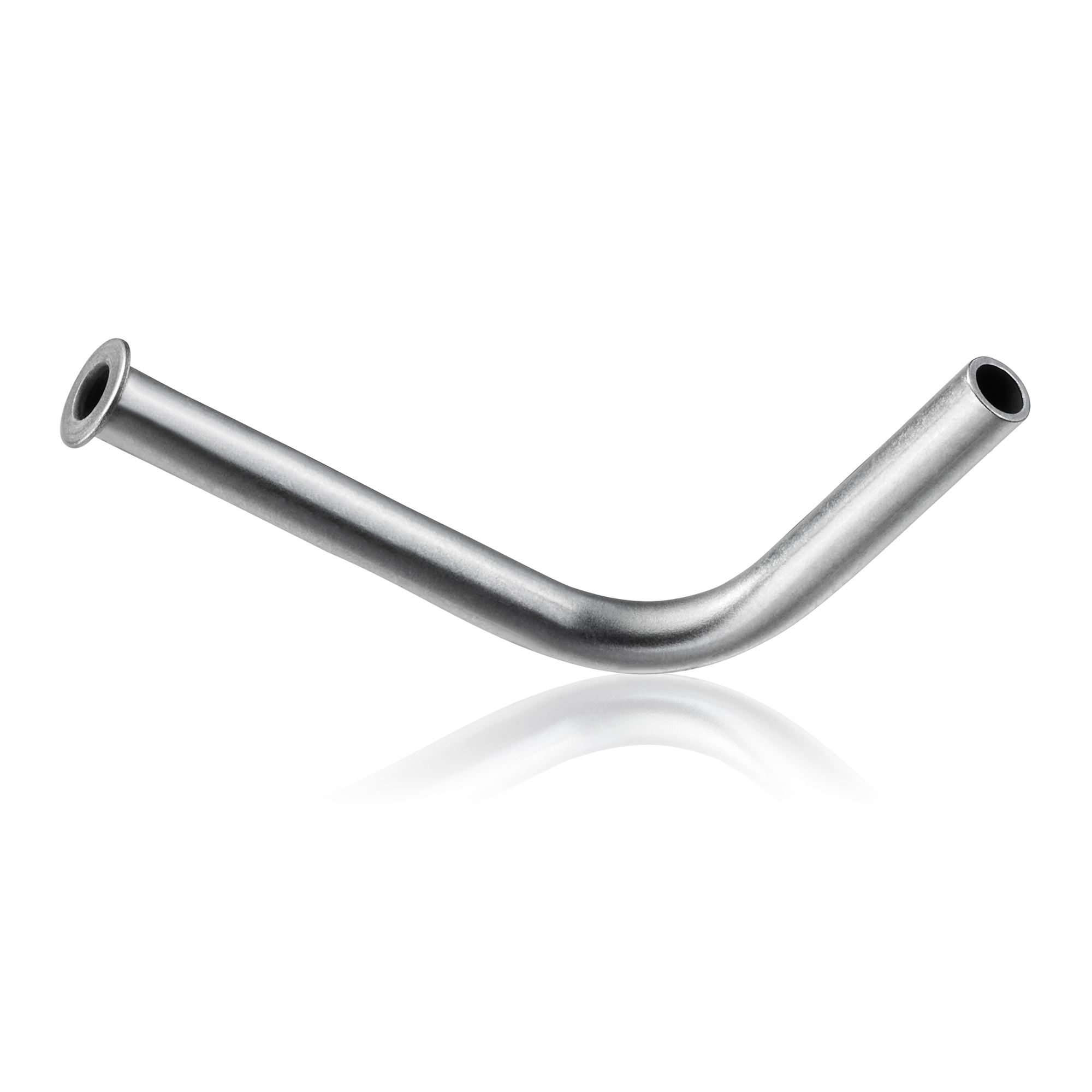 Gebogenes Metallrohr mit glatter Oberfläche und präzisem Biegeradius.